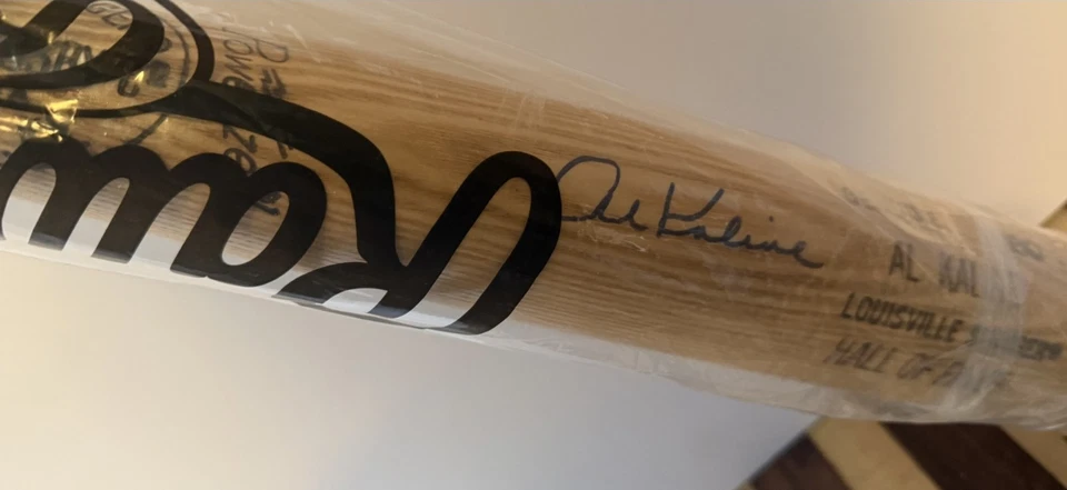 Bate de béisbol Legand de los Tigres de Detroit de colección firmado por el propio Sr. Tiger Al Kaline Foto 2 de 4