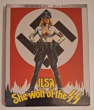 Ilsa She Wolf of the SS 4K UHD Blu-ray with Slipcover - Kino Cult - Import - NEW