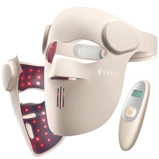 Red Light Therapy for Face, 9 Modes Wireless Face Mask Light Therapy, 850nm I...