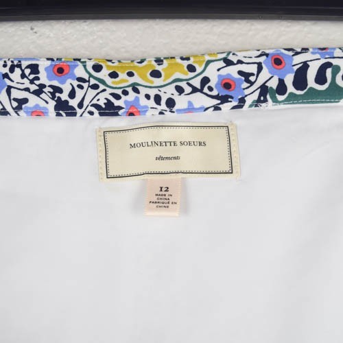Falda lápiz Anthropologie Moulinette Soeurs para mujer 12 colorida floral Riverwood - Imagen 4 de 8