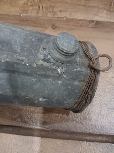 VINTAGE ANTIKE TROPFFACKEL WILDFEUER 🔥 FORSTLAND LANDWIRT - Bild 9 von 19