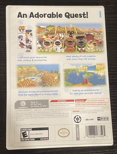 The Dog Island (Nintendo Wii 2007) Artist Collection komplett CIB Ubisoft sauber - Bild 2 von 3