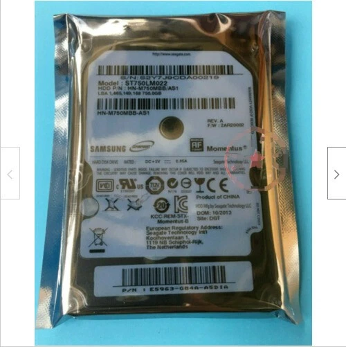 For Samsung Momentus 750GB 2.5 Internal Hard Drive HDD ST750LM022 HN-M750MBB/M2 - Image 2 of 2