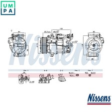 COMPRESSOR AIR CONDITIONING 891042 FOR RENAULT SCÉNIC/GRAND/IV KADJAR MEGANE