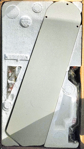 42" Low Profile Ceiling Fan White w/ Light Kit Indoor For Small Rooms 355-4427 - Picture 7 of 8