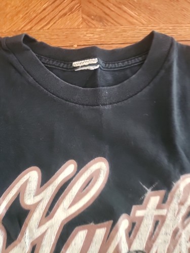 T-shirt vintage HUSTLER HIP HOP DADI GAME FREEZE L rap gangster - Foto 5 di 8