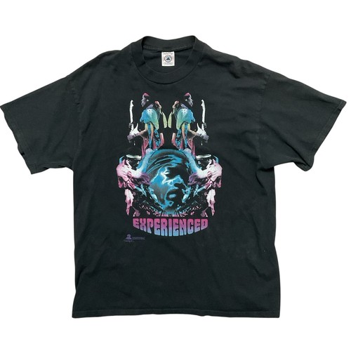 Vintage Jimi Hendrix Experienced T-Shirt Gr. XL doppelseitig schwarz RAR