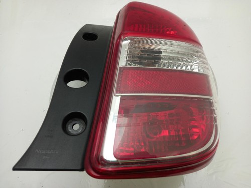 NISSAN MICRA Tail Light Rear Lamp O/S 2010-2013 5 Door Hatchback RH 265501HA1B  - Picture 1 of 8