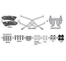 Kit Coppia Telaietti Laterali Givi TR1208 per Borse Morbide, Honda CB 650 R / CB