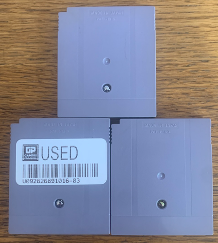 Nintendo Game Boy Spiele Cartridge Lot 3 Spiele - Bild 2 von 2