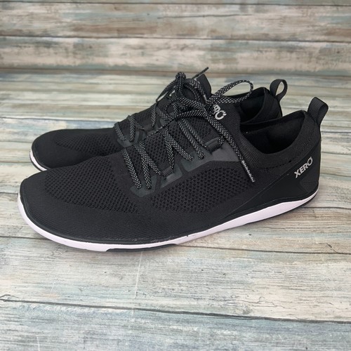 Xero Nexus Knit Herren Größe 11 Laufschuhe Leicht Barfuß Schwarz Sneaker