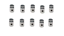 10 Pack Universal Round Body Wire Stop for Throttle Cable Brake Cable Mini Bike