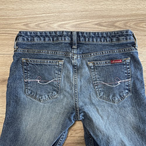 Aeropostale Flare Low-Rise Stretch Jeans Size 5/6 Short - Picture 10 of 10