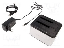 Stacja dokująca PnP USB 3.0 srebrny Z1C2