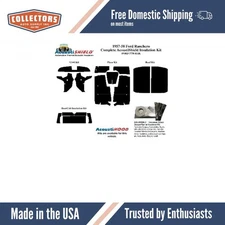 Insulation Sound Deadener Kit for 1957-58 Ford Ranchero Acoustishield Complete