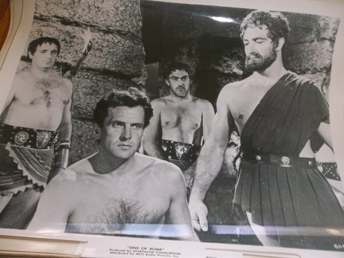 1954 10 orig 8 x 10 Fotos Massimo Girotti und Ludmilla Tchérina "Sins of Rome" - Bild 7 von 10