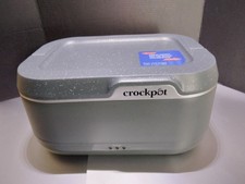 CrockPot 60W Portable Food Warmer, Electric Lunch Box with Detachable Cord 