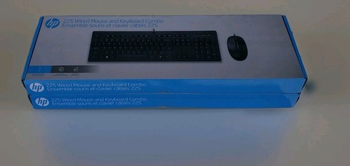 HP 225 Wired Mouse And Keyboard 286J4AA#ABA