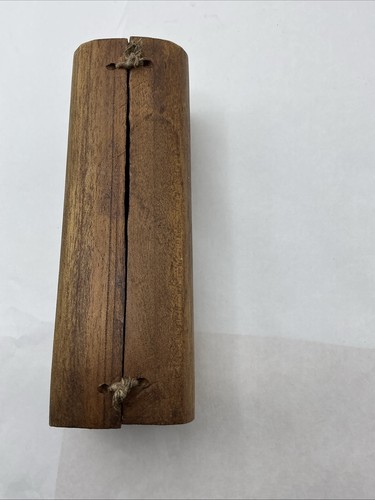 "Tríptico vintage de madera hecho a mano plegable cristiano católico talla 6"" de alto" - Imagen 13 de 15