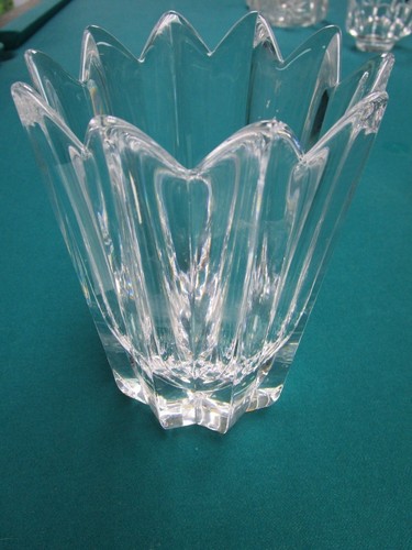 Orrefors Sweden Crystal Bowl Vase Ice Bucket 7" - Picture 4 of 8