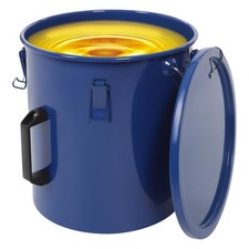 6-gallon Fryer Oil Disposal Caddy 22.7l Oil Filtering Container For Hot Cooking