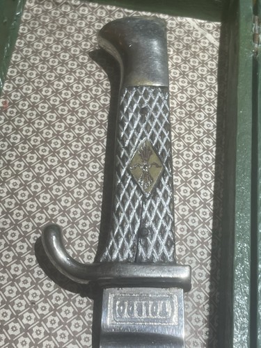 Daga Falange Con Nombre Dedicado Alto Jerarca Falange  - Imagen 2 de 5