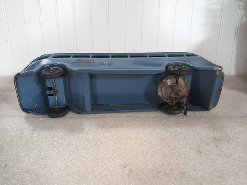 Vintage 1930's/1940's Kingsbury Keystone Greyhound Bus Windup 18" Parts - Picture 6 of 6