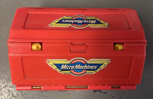 Vintage 1990 Micro Machines Super City Tool Box Playset *Not Complete* w/Cars - Picture 5 of 6