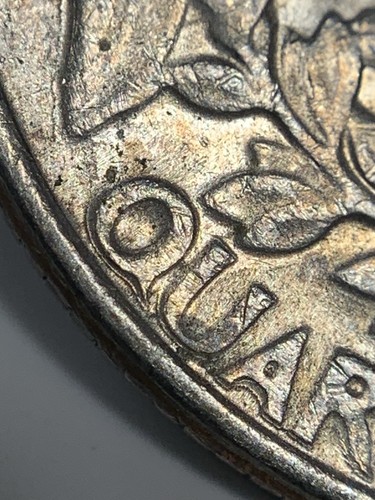 1985 D Washington Quarter Mechanical/Machine Doubling MDO/MDR Error - Picture 10 of 10