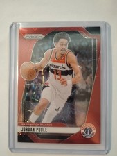  2025 Jordan Poole Prizm #184 Red Lazer 25/35