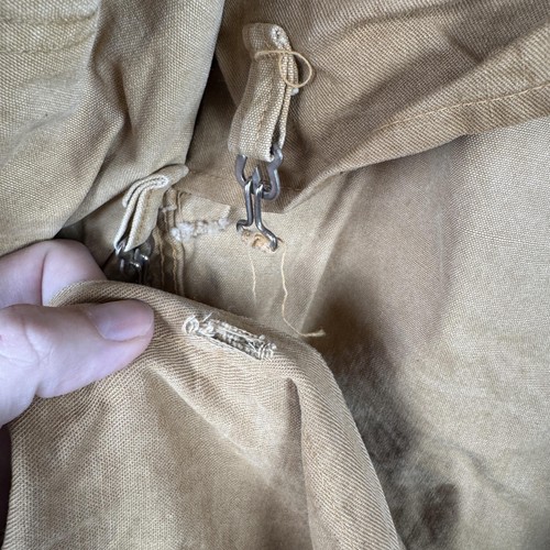 Vintage J.C. Higgins Jagdjacke Herren Small Duck Canvas Cordkragen 50er - Bild 4 von 7
