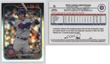 2024 Topps Chrome Logofractor Edition Pete Crow-Armstrong #16 Rookie RC