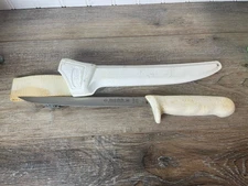 Dexter Russell 8" Sani-Safe Fillet Knife w/Poly Case Scabbard Combo Kit