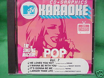 Mtv Karaoke Pop Hits 07 I Wanna Be With You Singing Machine Karaoke Ebay Mtv Karaoke Pop Hits 07 I Wanna Be With You Singing Machine Karaoke Ebay