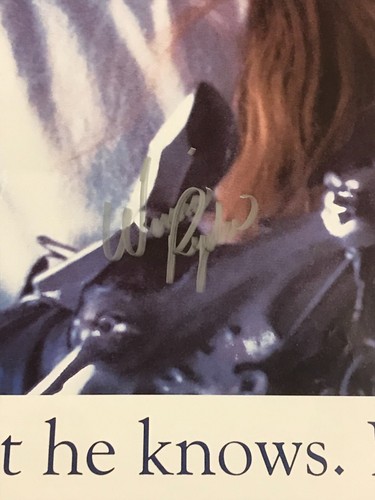 Edward Scissorhands Signed Movie Promo Poster 26 3/4" x 39" - Picture 5 of 5