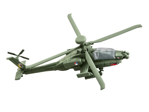 Revell 06453 Build & Play AH-64 Apache, Hubschrauber Modellbausatz 1:100 - Picture 2 of 4