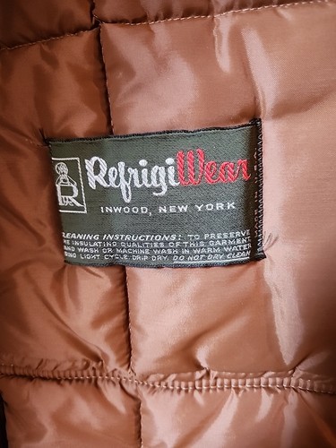 Vintage Mens Parka Jacket Coat Hood XL NY USA Unisex Warm Thick Sty Refrigiwear - Picture 21 of 24
