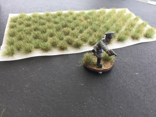 Ciuffi autoadesivi 6 mm, ideali per basi, wargaming, ferrovie terreno in miniatura - Foto 7 di 15