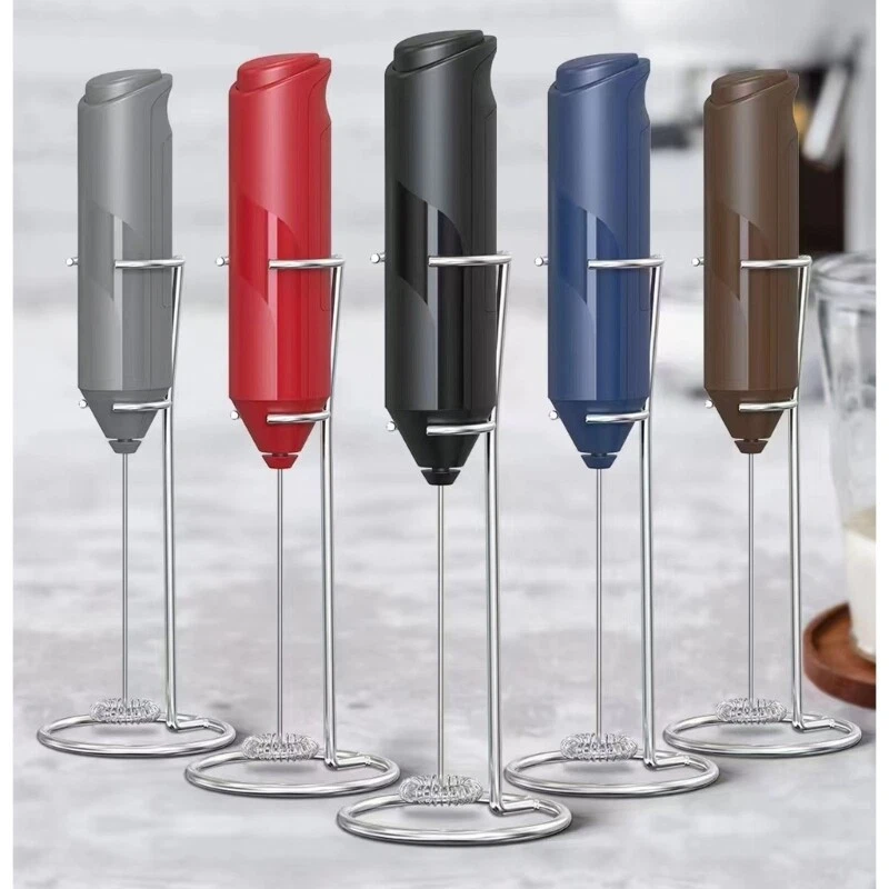 Milk Frother Handheld Foam Maker Whisk Drink Mixer Foamer for Lattes Coffee