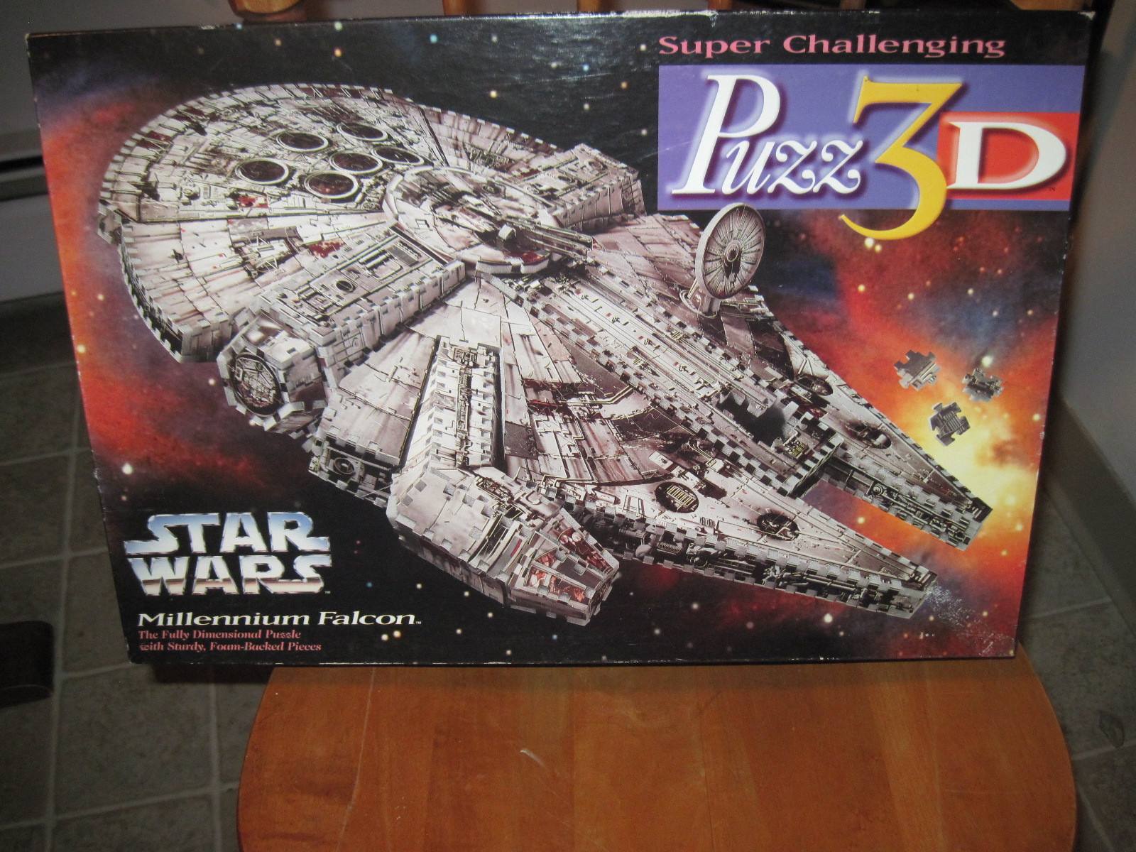 Star Wars MILLENIUM FALCON 3D Puzzle 857 Pcs Opened Box, never Assembled Star Wars MILLENIUM FALCON 3D Puzzle 857 Pcs Opened Box, never Assembled