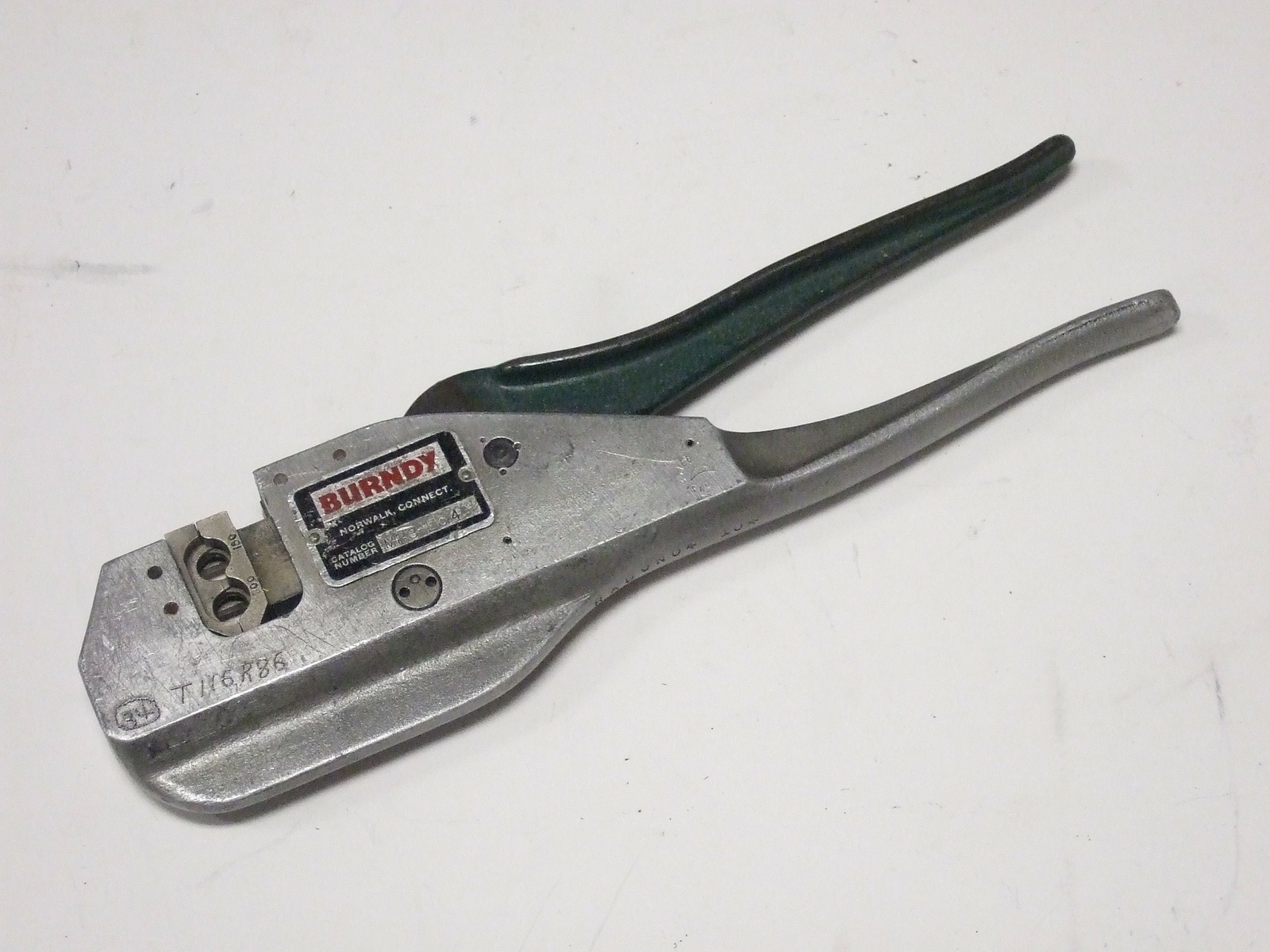 MR8-EC-4 MR8-EC 4 FCI Burndy Crimp Tool Crimper Warranty 30 days MR8-EC-4 MR8-EC 4 FCI Burndy Crimp Tool Crimper Warranty 30 days