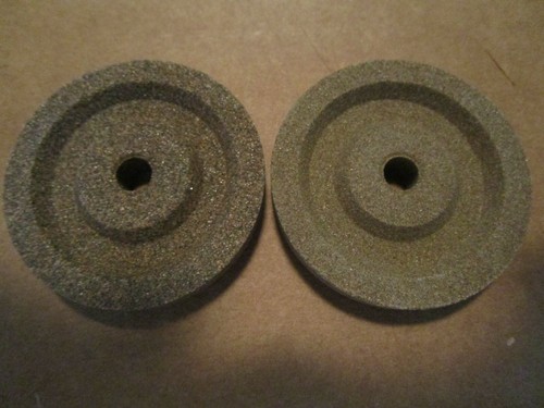 GLOBE CHEFMATE MODELS GC9,GC10 SHARPENING AND TRUING STONE SET OEM #5 #7 - Picture 2 of 3