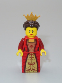 Lego Crown Queen female dress minifigure Castle Kingdoms 10223 853373