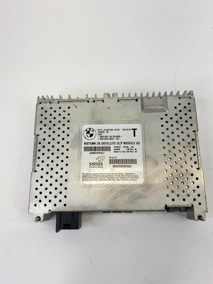 BMW 530i 2004-2007 módulo receptor de satélite unidad DLP G2 65126948064 FABRICANTE DE EQUIPOS ORIGINALES Foto 2 de 4