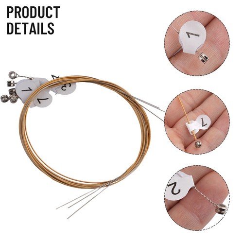 Professional Grade Metal String Replacement for Lyre Harp (7/10/16/19/21/24) - Picture 5 of 32