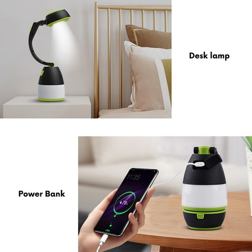 Lámpara LED Maclean 3 en 1 camping escritorio linterna MCE298 - Imagen 4 de 10