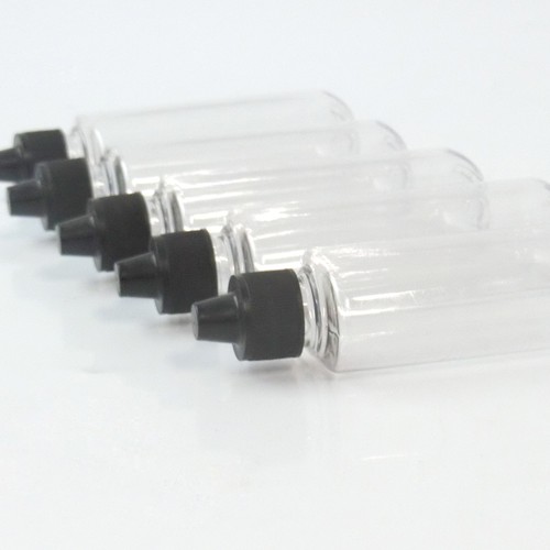 100ml Clear Elastic Squeeze Bottles For Tattoo Lab Kitchen Diffusing Ink Sauce A - Picture 6 of 8