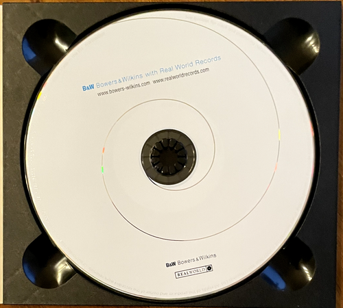 Bowers & Wilkins (B&W) with Real World Records 2007 Compilation CD (MINT/EX) - Picture 3 of 3