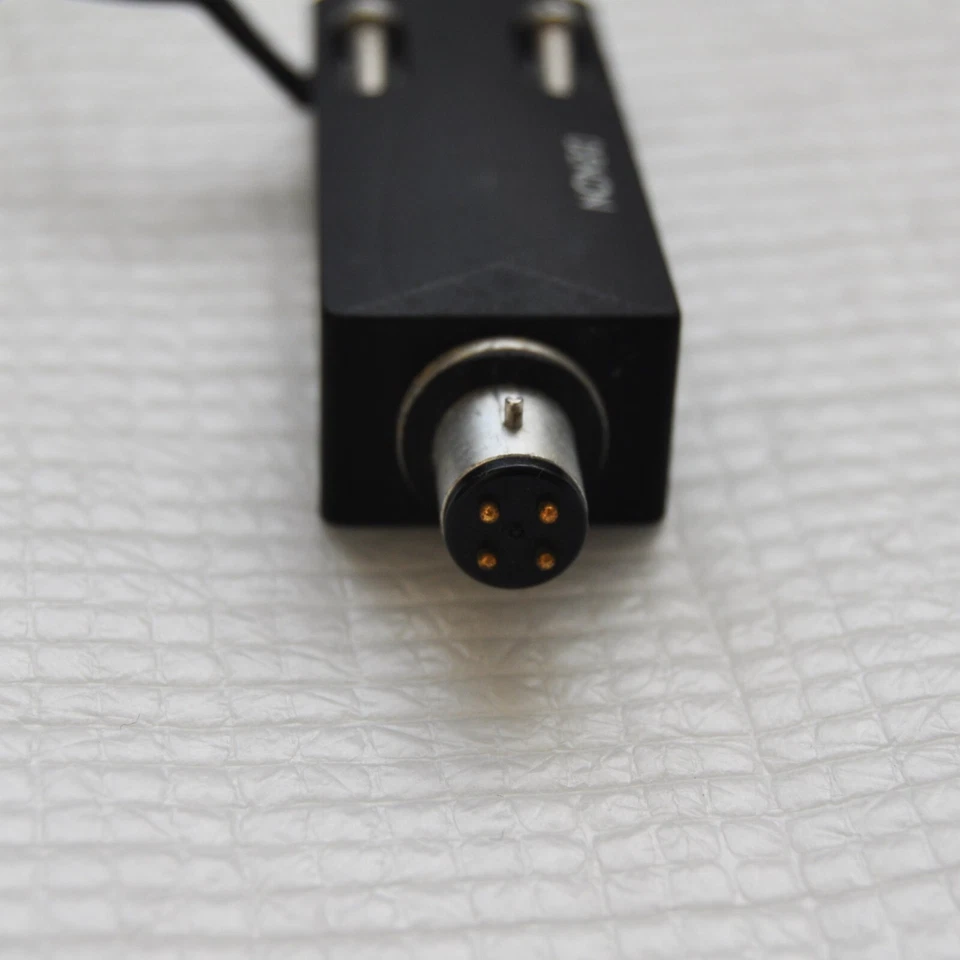 DENON Headshell PCL-4 Black USED + Technics Lead Wire REZ21037-2 Weight 10g - Image 4 of 4