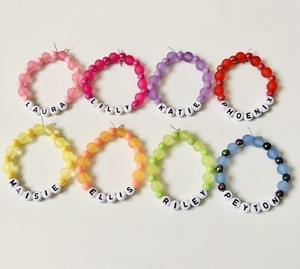 personalised children's name bracelets